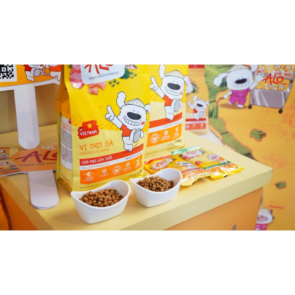 [Túi 2.6kg] Hạt Alo Cat Cho Mèo, Thức Ăn Hạt Cho Mèo Mọi Lứa Tuổi Giàu Dinh Dưỡng Tăng Sức Đề Kháng