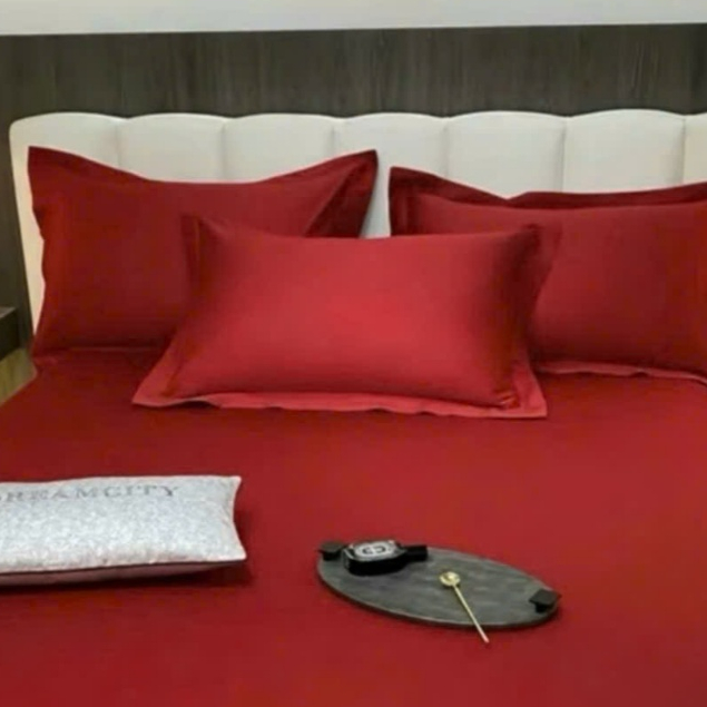 Vỏ Gối Phi Lụa Cao Cấp 45x65cm – Mát Mịn, Bóng Nhẹ, Không Bai Xù, Phong Cách Tối Giản Sang Trọng