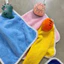 Combo 10 Khăn lau tay, khăn nhà bếp 30x30cm lông cừu san hô siêu thấm hút, mềm mịn, màu sắc dễ thương