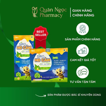 [CHÍNH HÃNG] siro ho cảm Ivy Extra BM siro ho thảo dược ích phế giảm ho tiêu đờm bổ phế