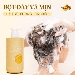 Dầu gội chống rụng tóc Dầu gội gừng lá trắc bách & gừng kích mọc tóc CNMOFAXIN 480ml