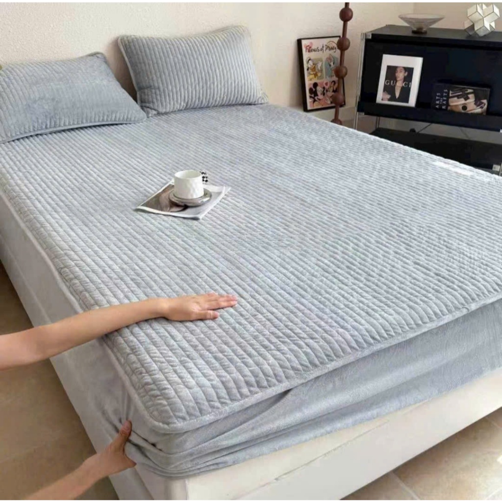 Vỏ Gối Nỉ Nhung Trần Bông 48x74cm – Êm Mịn, Giữ Ấm Tốt, Không Bai Xù, Dễ Giặt, Màu Trơn Thanh Lịch