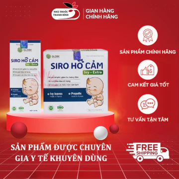 [CHÍNH HÃNG] siro ho cảm Ivy Extra siro ho thảo dược ích phế giảm ho tiêu đờm bổ phế siro cảm cúm cho bé