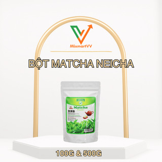 Matcha Neicha 100g/500g – Bột Matcha Nguyên Chất Pha Chế, Làm Matcha Latte, Đá Xay