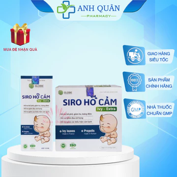 [CHÍNH HÃNG] siro ho cảm Ivy Extra siro ho thảo dược ích phế giảm ho tiêu đờm bổ phế (hàng chuẩn)