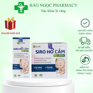 [CHÍNH HÃNG] siro ho cảm Ivy Extra siro ho thảo dược ích phế giảm ho tiêu đờm bổ phế