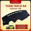Thảm taplo da carbon Vinfast VF3 Da cacbon màu đen, thẩm mỹ đẹp, vừa form xe