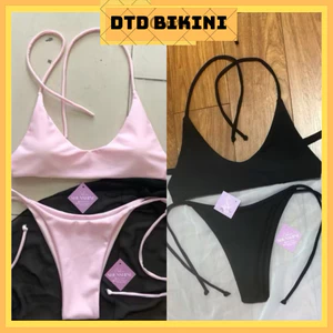 Bikini DTD 2 Mảnh Cổ Chữ U Quần Tam Giác