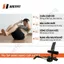 Dụng cụ tập cơ bụng JUSTFIT nâng cấp 2 đế, trụ T kèm dây kéo hút chân không tại nhà
