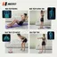 Dụng cụ tập cơ bụng JUSTFIT nâng cấp 2 đế, trụ T kèm dây kéo hút chân không tại nhà