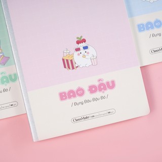 Vở Kẻ Ngang Classmate Bao Đậu B5 80/120/200 Trang Dán Gáy, Bìa Vàng Bảo Vệ Mắt Khi Viết, Ghi Chép Dễ Dàng