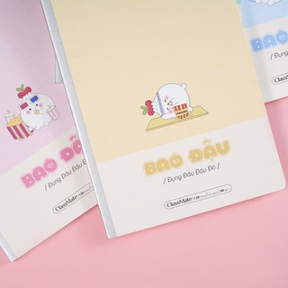 Vở Kẻ Ngang Classmate Bao Đậu B5 80/120/200 Trang Dán Gáy, Bìa Vàng Bảo Vệ Mắt Khi Viết, Ghi Chép Dễ Dàng