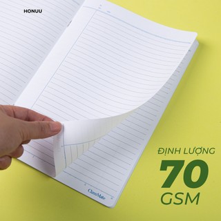 Vở ClassMate Vở Kẻ Ngang 120 Trang 70GSM Vở Viết Bìa Nhựa Hachico Chống Nước Vở Học Sinh Sinh Viên Ghi Chép