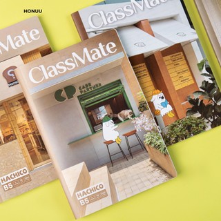 Vở ClassMate Vở Kẻ Ngang 120 Trang 70GSM Vở Viết Bìa Nhựa Hachico Chống Nước Vở Học Sinh Sinh Viên Ghi Chép