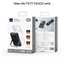 Pin Sạc Dự Phòng 10000mAh WIWU Wi-P077 Từ Tính - Pin Thể Rắn Chống Cháy Nổ, Tích Hợp Cáp Đôi & Chân Đế