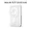 Pin Sạc Dự Phòng 10000mAh WIWU Wi-P077 Từ Tính - Pin Thể Rắn Chống Cháy Nổ, Tích Hợp Cáp Đôi & Chân Đế