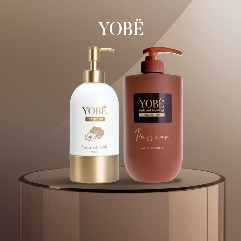 Combo Sữa Tắm Tinh Dầu Thơm Aroma & Sữa Tắm Hương Nước Hoa Yobe [Chính Hãng]