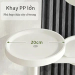 Kệ Để Cây Cảnh Nhiều Tầng Đế Đá Cực Chắc - Giá Để Chậu Hoa Khung Sắt Decor Phòng Khách Ban Công Cao 72cm — ảnh 3