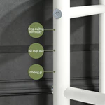 Kệ Để Cây Cảnh Nhiều Tầng Đế Đá Cực Chắc - Giá Để Chậu Hoa Khung Sắt Decor Phòng Khách Ban Công Cao 72cm — ảnh 5