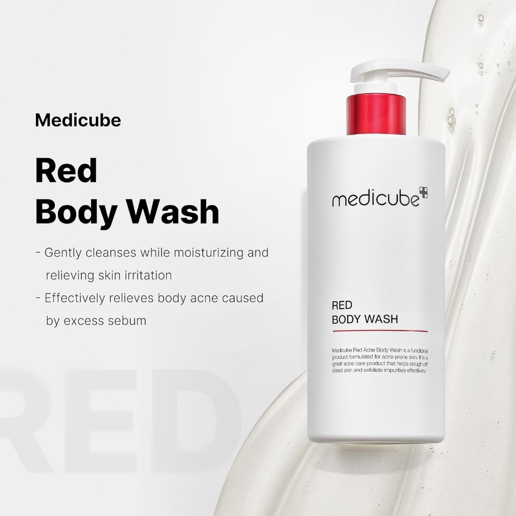 Sữa Tắm Dành Cho Da Mụn Medicube Red Acne Body Wash 400ml
