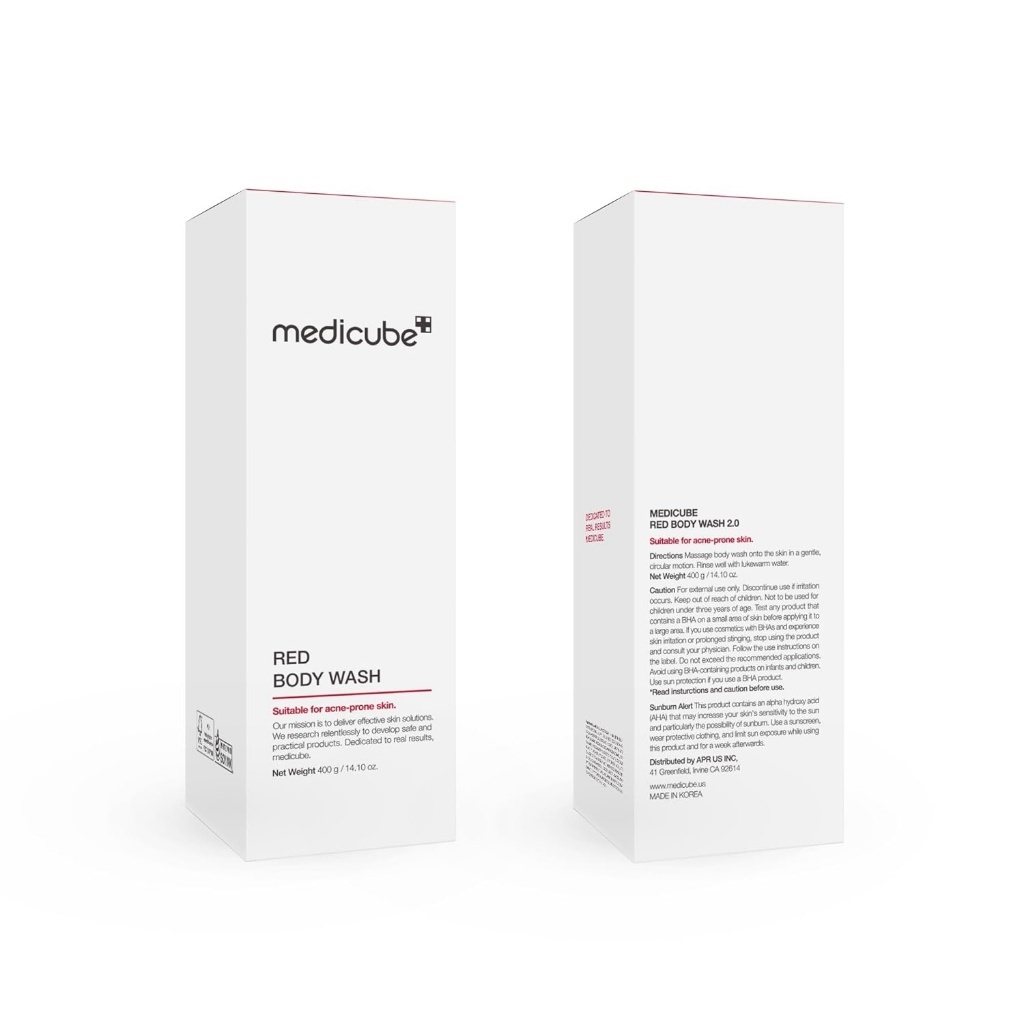Sữa Tắm Dành Cho Da Mụn Medicube Red Acne Body Wash 400ml