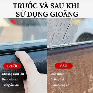 Dải Niêm Phong Cửa Sổ Ô Tô, Gioăng Cao Su Dán Cửa Sổ Xe Hơi – Giảm Ồn, Chống Bụi Hiệu Quả