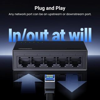 Switch chia mạng 5 cổng LAN | Gigabit RJ45 10/100/1000Mbps | Ugreen 35492EU cao cấp (EU Plug) | Bảo hành 18 tháng 1 đổi