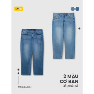 [BST Comfort Me-We] Quần jeans nam YODY form straight ống đứng cotton tự nhiên, denim dày dặn nam tính MCJE26A004