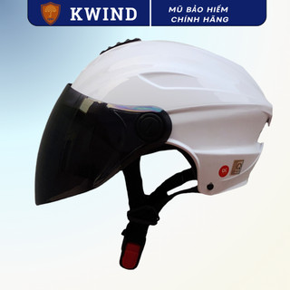 Mũ bảo hiểm nửa đầu kính dài chống nắng, đạt chuẩn, phong cách, freesize 56-59cm, phù hợp nam, nữ