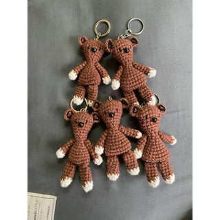 Móc khoá Teddy Bear - Mr Bean bằng len 🧸