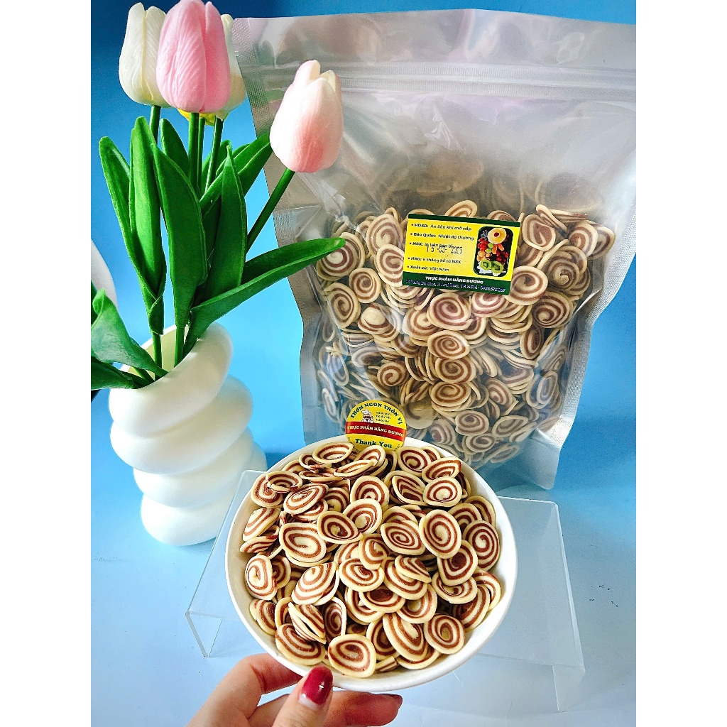 500g bánh tai heo nhí giòn giòn
