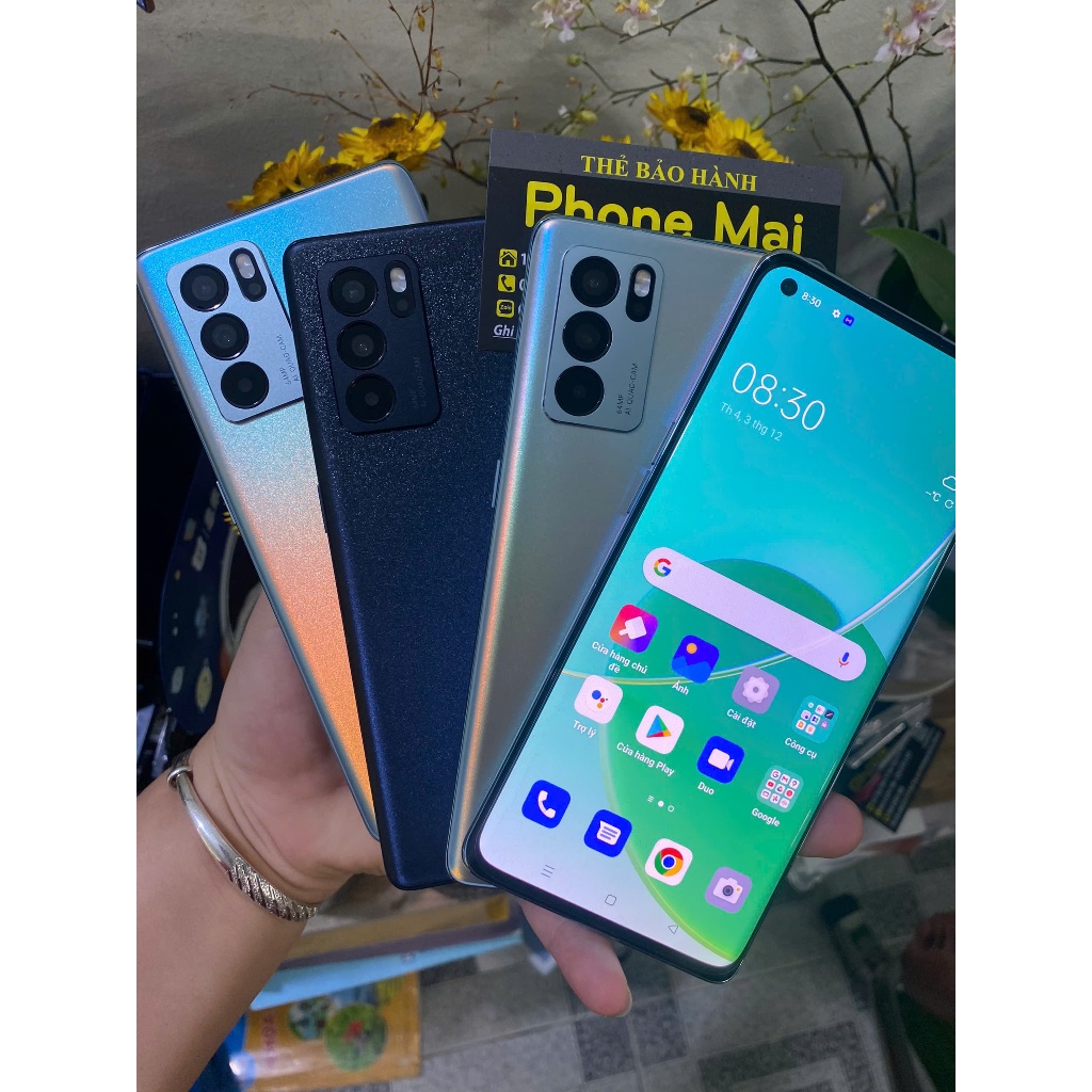 Điện thoại OPPO Reno6 Pro 5G (8GB - 256GB) Có NFC nguyên zin đẹp keng kèm ốp lưng