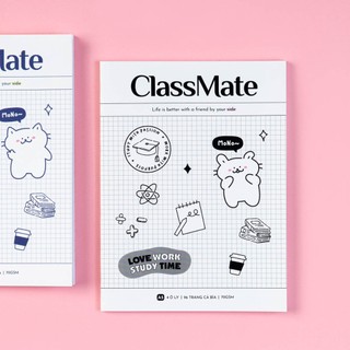 Tập Miền Nam A5 70GSM 96Trang Classmate, Tập Sinh Viên Bìa MoNo Chống Nước Ghi Chép, Viết Bài CHo Học Sinh, Sinh Viên