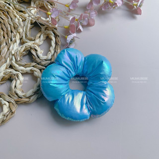 Cột tóc hình bông hoa, scrunchies hoa đuôi Tulip cho bé