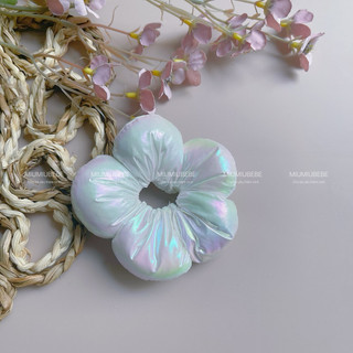 Cột tóc hình bông hoa, scrunchies hoa đuôi Tulip cho bé