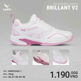 Giày Pickleball Kamito Brillant V2 - giày thể thao đẹp, thoải mái