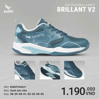 Giày Pickleball Kamito Brillant V2 - giày thể thao đẹp, thoải mái