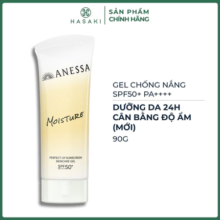 Gel Chống Nắng Anessa Dưỡng Da 24H, Cân Bằng Độ Ẩm 90g (Mới) Hasaki Chính Hãng