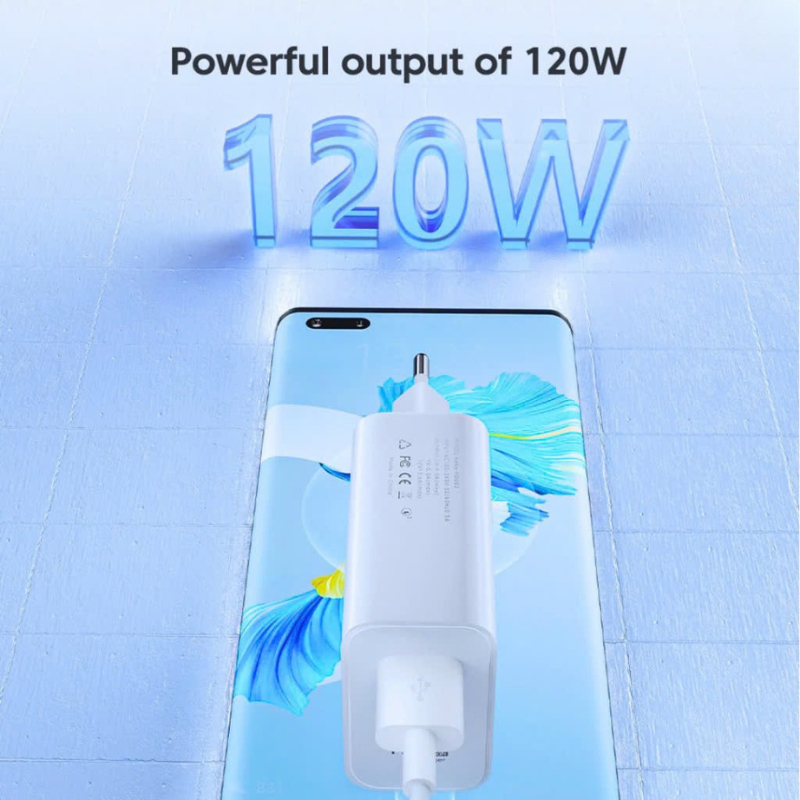 Bộ sạc nhanh 120W 67W 33W có Cáp sạc nhanh USB to TypeC dài 1M cho sạc nhanh an toàn không nóng