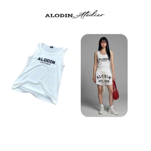 ALODIN.atedier | Áo 3 lỗ in kéo lụa vải tăm lạnh nam nữ