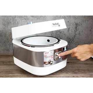 Nồi Cơm Điện Tử Cao Tần Tefal RK762168 1.5L 1200W | IH Nấu Cơm Ngon, Đa Chế Độ, Lòng Nồi Chống Dính | Bảo Hành 12 Tháng