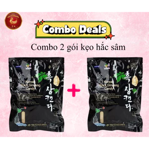 COMBO 2 GÓI KẸO HẮC SÂM HÀN QUỐC - THÚY SÂM YẾN CỘNG HÒA