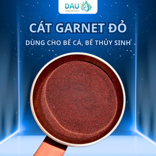 Cát Garnet Đỏ - Cát trải nền bể cá, hạt mịn ít bụi - Phù hợp nhiều phong cách