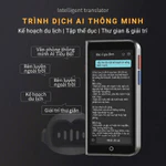 Máy phiên dịch Corisu A70 dịch không cần mạng 17 ngôn ngữ, tích hợp AI phản hồi nhanh, kết nối app phiên dịch video call — ảnh 5