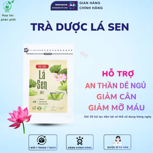 Trà Dược Lá Sen Mix NCK - Thanh Nhiệt, Giải Độc, Giảm Căng Thẳng Stress (20 Gói x2g)
