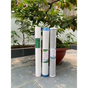 Lõi lọc thô 20inch, lõi lọc PP 20inch, lõi lọc đầu nguồn dùng cho Cốc lọc 20 inch