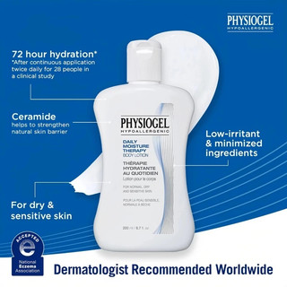 Sữa Rửa Mặt Physiogel 200ml/Hypoallergenic Cho Da Nhạy Cảm/Làm Sạch Êm Dịu/Không Khô Căng