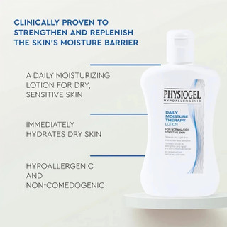 Sữa Rửa Mặt Physiogel 200ml/Hypoallergenic Cho Da Nhạy Cảm/Làm Sạch Êm Dịu/Không Khô Căng