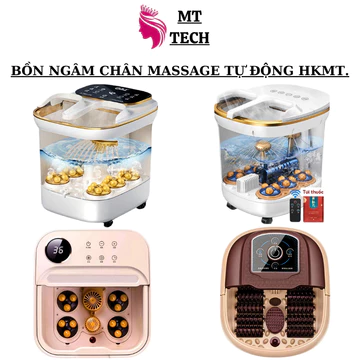 Bồn Ngâm Chân Tự Động Và KTD. Chậu Ngâm Chân Massage | Có Vòi Phun Nước Có Đèn Hồng Ngoại Máy Ngâm Chân khử Mùi Hôi Chân