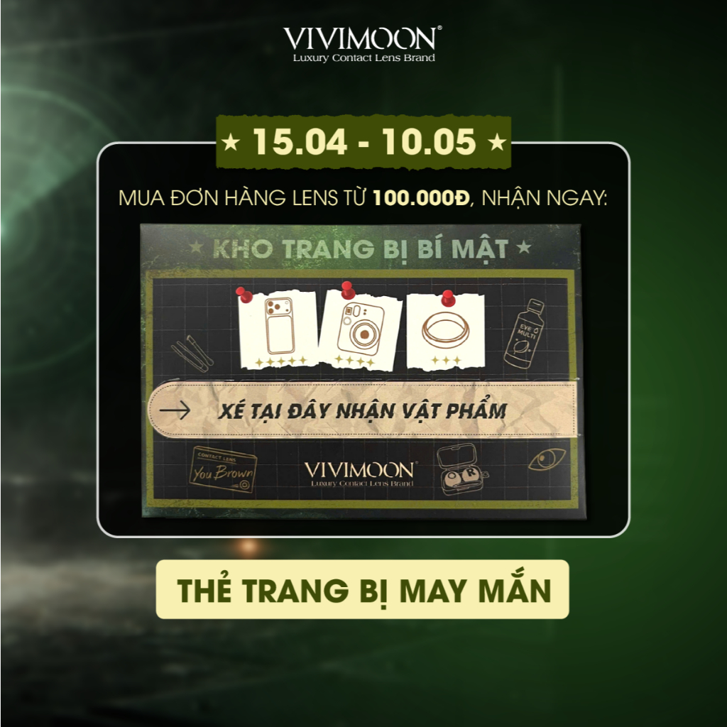 [HÀNG KHÔNG BÁN] Thẻ xé trang bị may mắn